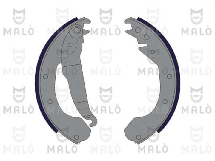 Malo 1390220 Brake shoe set 1390220: Buy near me in Poland at 2407.PL - Good price!