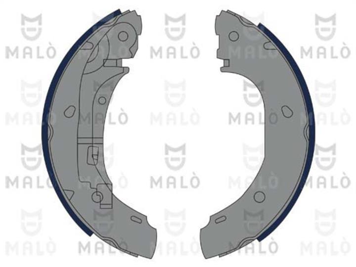 Malo 1390024 Szczęki hamulcowe, zestaw 1390024: Dobra cena w Polsce na 2407.PL - Kup Teraz!