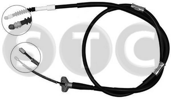 STC T483444 Parking brake cable left T483444: Buy near me in Poland at 2407.PL - Good price!