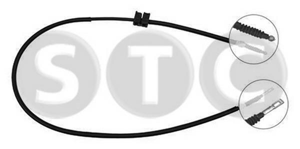 STC T480588 Parking brake cable, right T480588: Buy near me in Poland at 2407.PL - Good price!