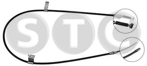 STC T482306 Parking brake cable, right T482306: Buy near me in Poland at 2407.PL - Good price!