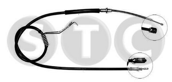 STC T480090 Parking brake cable left T480090: Buy near me in Poland at 2407.PL - Good price!