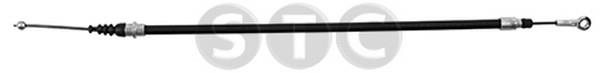 STC T481288 Parking brake cable left T481288: Buy near me in Poland at 2407.PL - Good price!