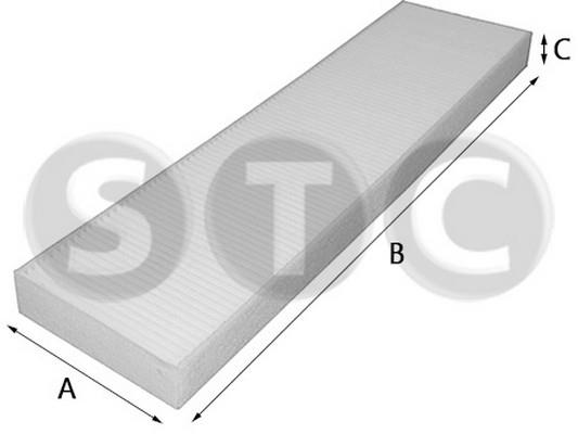 STC T420044 Filter, interior air T420044: Buy near me in Poland at 2407.PL - Good price!