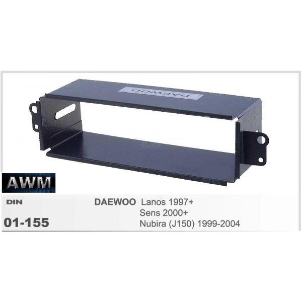 AWM 01-155 Шахта для магнитолы Daewoo Lanos, Sens, Nubira AWM 01-155 01155: Отличная цена - Купить в Польше на 2407.PL!