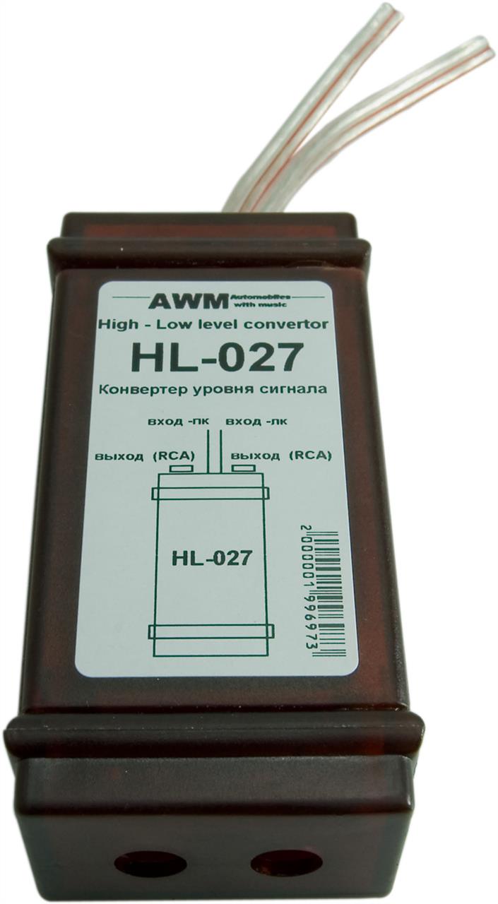 AWM HL-027 Sygnał kanału konwerter poziomu 2 awm hl-027 HL027: Dobra cena w Polsce na 2407.PL - Kup Teraz!