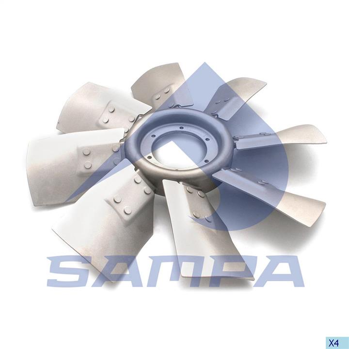 Sampa 200.156 Hub, engine cooling fan wheel 200156: Buy near me in Poland at 2407.PL - Good price!