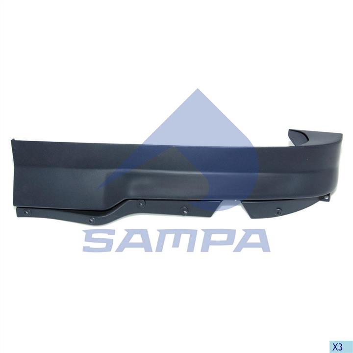 Sampa 1820 0133 Face kit, fr bumper 18200133: Buy near me in Poland at 2407.PL - Good price!