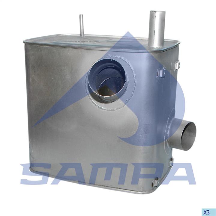Sampa 010.476 Middle-/End Silencer 010476: Buy near me in Poland at 2407.PL - Good price!