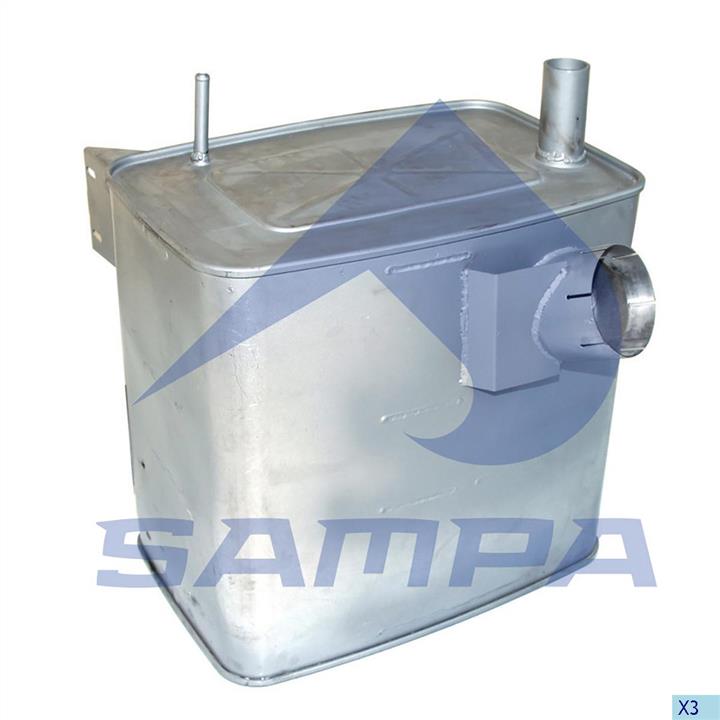 Sampa 010.453 Middle-/End Silencer 010453: Buy near me in Poland at 2407.PL - Good price!
