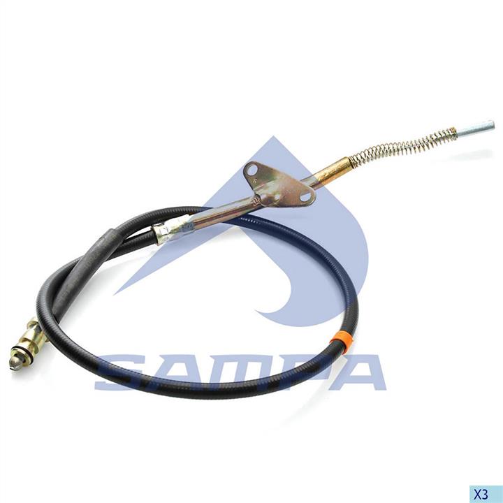 Sampa 201.319 Parking brake cable, right 201319: Buy near me in Poland at 2407.PL - Good price!