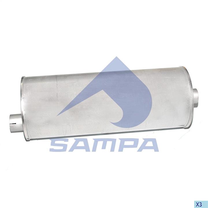 Sampa 010.461 Middle-/End Silencer 010461: Buy near me in Poland at 2407.PL - Good price!