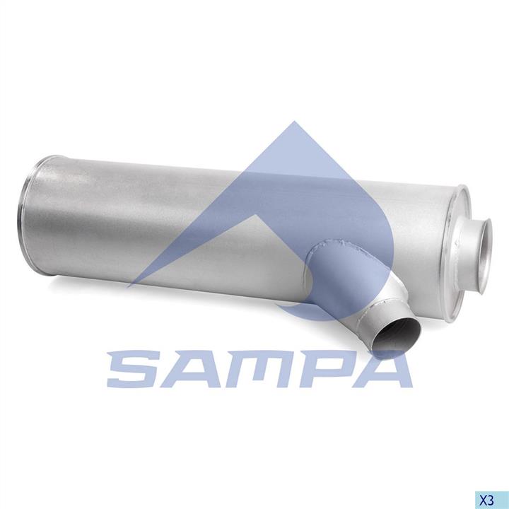 Sampa 010.464 Middle-/End Silencer 010464: Buy near me in Poland at 2407.PL - Good price!