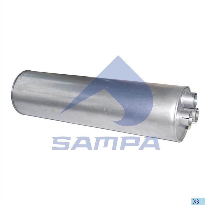 Sampa 010.463 Middle-/End Silencer 010463: Buy near me in Poland at 2407.PL - Good price!