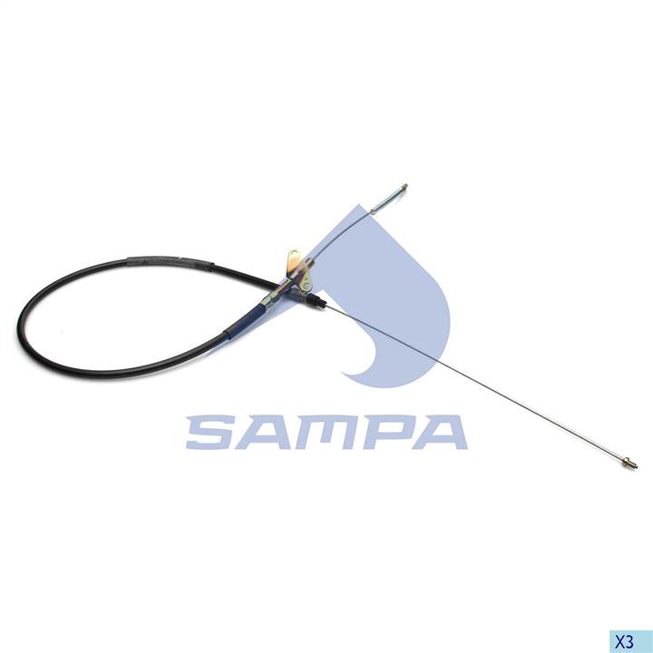 Sampa 201.323 Parking brake cable left 201323: Buy near me in Poland at 2407.PL - Good price!