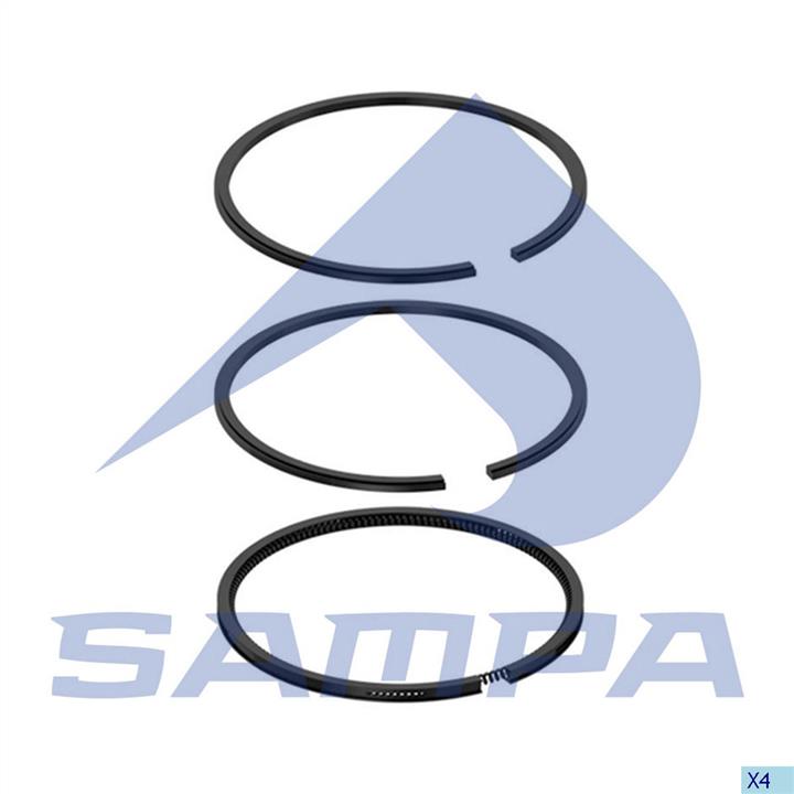 Sampa 202.418 Piston rings, compressor, for 1 cylinder, set 202418: Buy near me in Poland at 2407.PL - Good price!