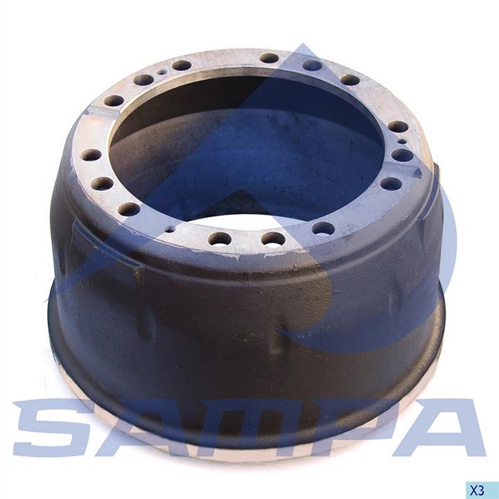 Sampa 021.048 Rear brake drum 021048: Buy near me in Poland at 2407.PL - Good price!