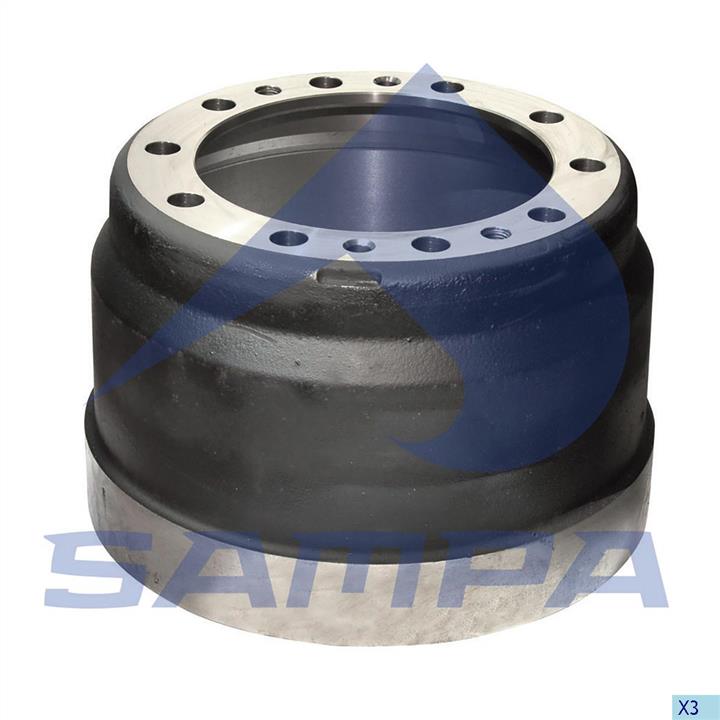 Sampa 031.191 Rear brake drum 031191: Buy near me in Poland at 2407.PL - Good price!
