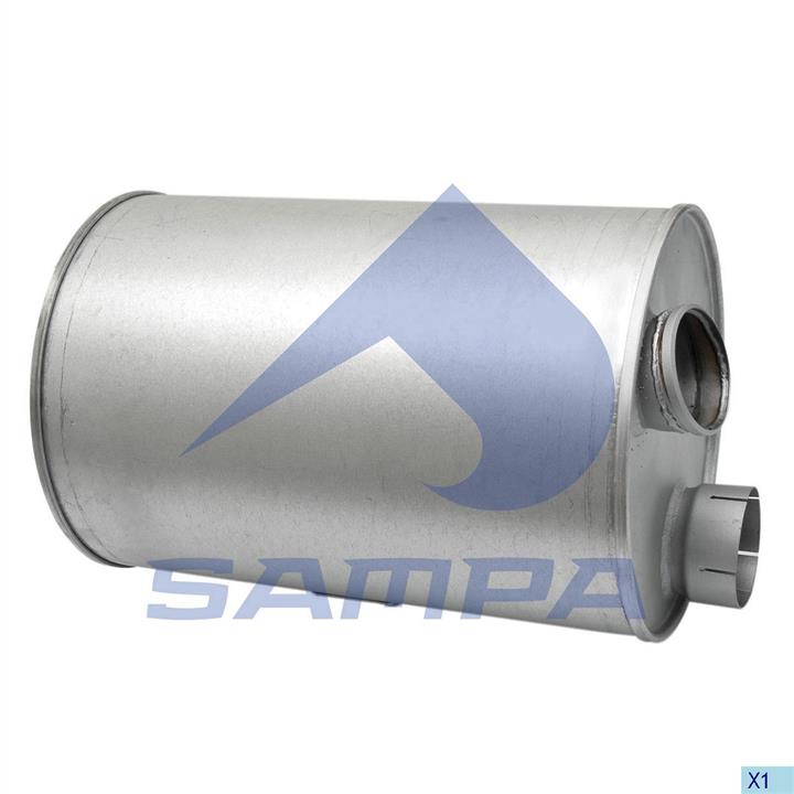 Sampa 021.321 Middle-/End Silencer 021321: Buy near me at 2407.PL in Poland at an Affordable price!