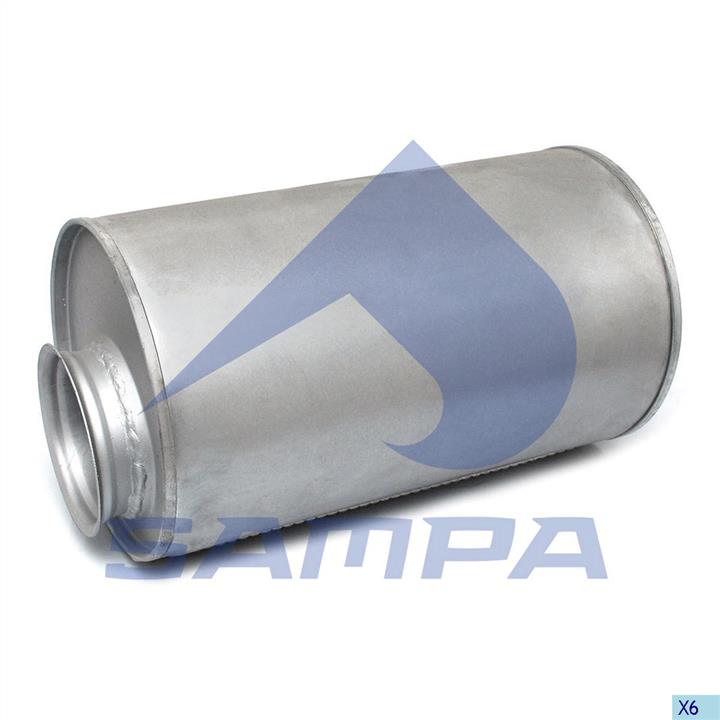 Sampa 031.466 Middle-/End Silencer 031466: Buy near me in Poland at 2407.PL - Good price!