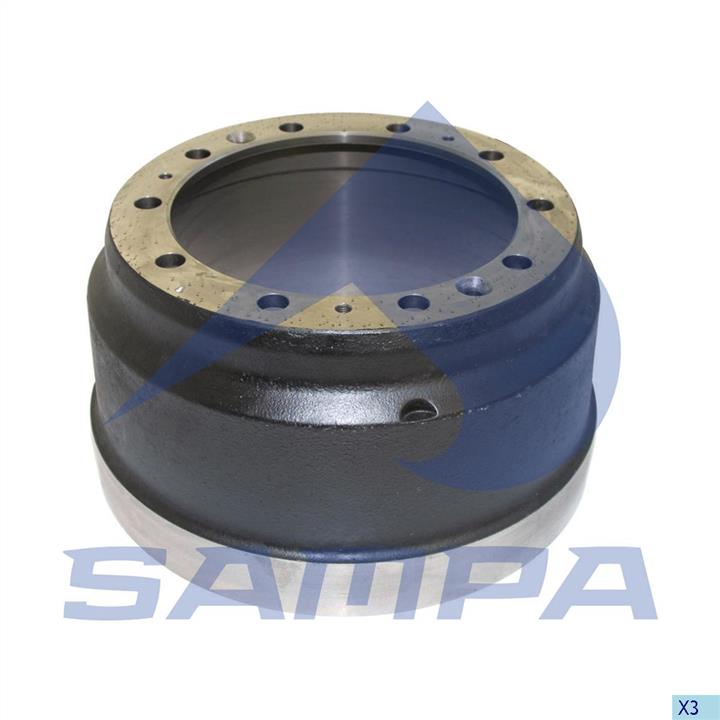 Sampa 041.076 Front brake drum 041076: Buy near me in Poland at 2407.PL - Good price!