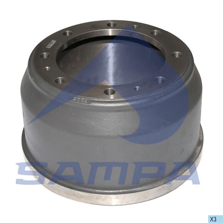 Sampa 021.055 Rear brake drum 021055: Buy near me in Poland at 2407.PL - Good price!