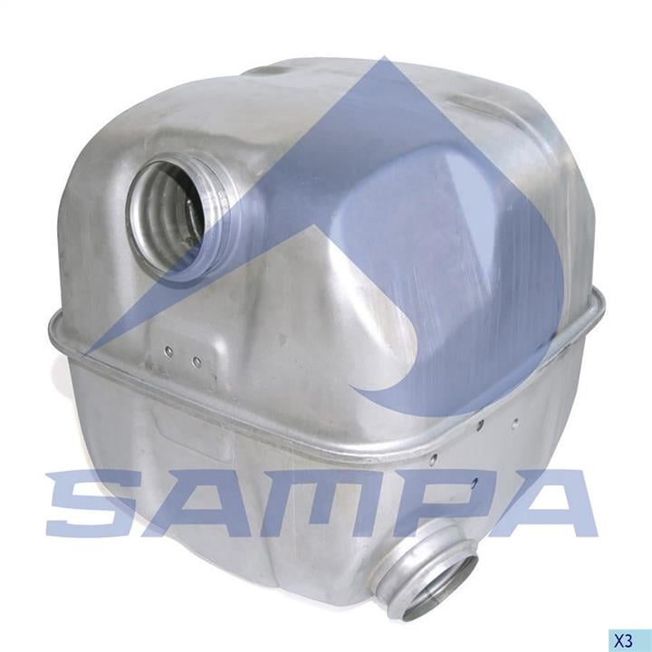 Sampa 041.231 Middle-/End Silencer 041231: Buy near me in Poland at 2407.PL - Good price!
