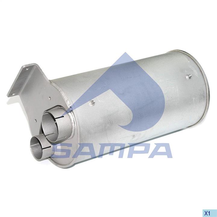 Sampa 021.318 Middle-/End Silencer 021318: Buy near me in Poland at 2407.PL - Good price!
