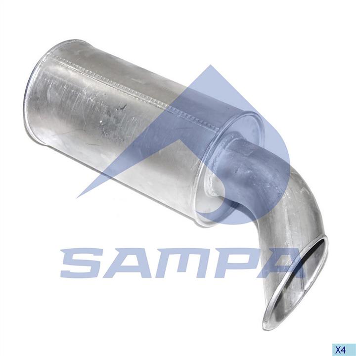 Sampa 031.391 Middle-/End Silencer 031391: Buy near me in Poland at 2407.PL - Good price!