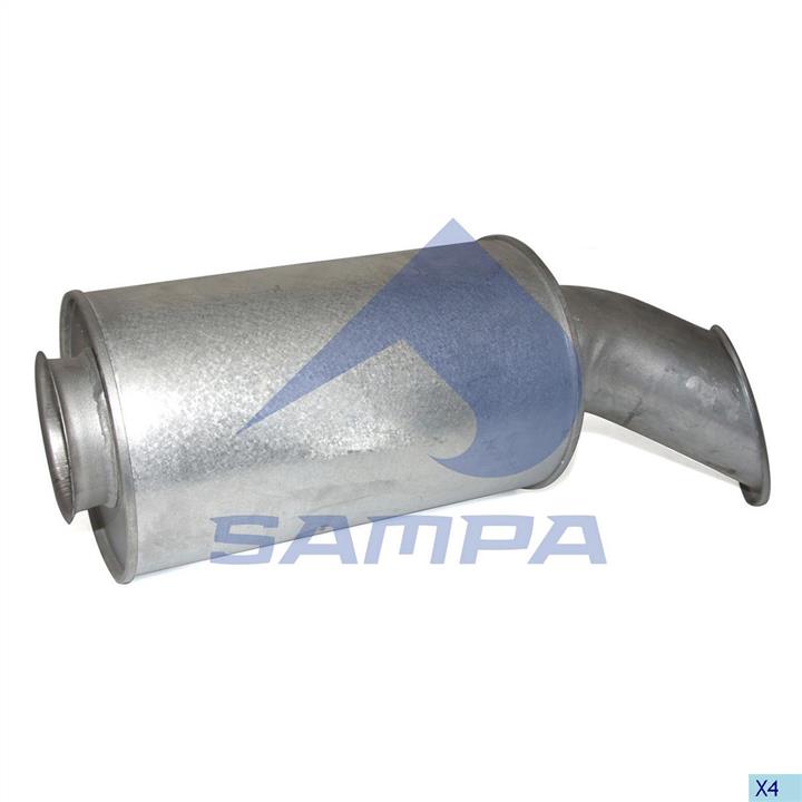 Sampa 031.363 Middle-/End Silencer 031363: Buy near me in Poland at 2407.PL - Good price!