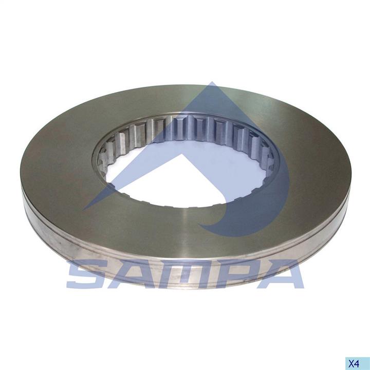 Sampa 031.211 Тормозной диск передний невентилируемый 031211: Отличная цена - Купить в Польше на 2407.PL!