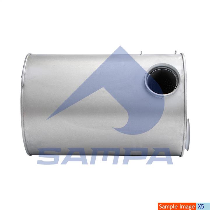 Sampa 031.465 Middle-/End Silencer 031465: Buy near me in Poland at 2407.PL - Good price!