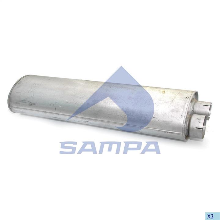 Sampa 021.159 Middle-/End Silencer 021159: Buy near me in Poland at 2407.PL - Good price!