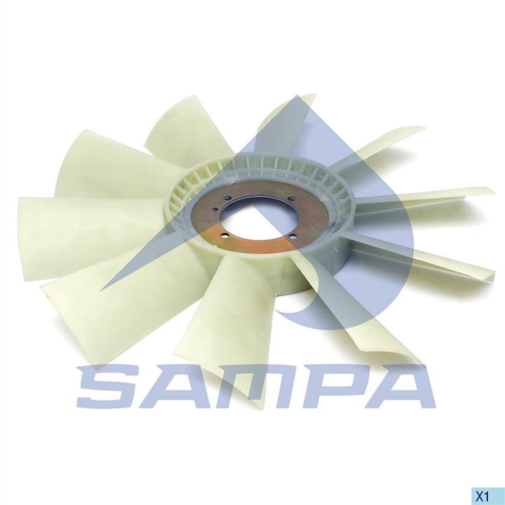 Sampa 021.345 Вентилятор радиатора охлаждения 021345: Отличная цена - Купить в Польше на 2407.PL!