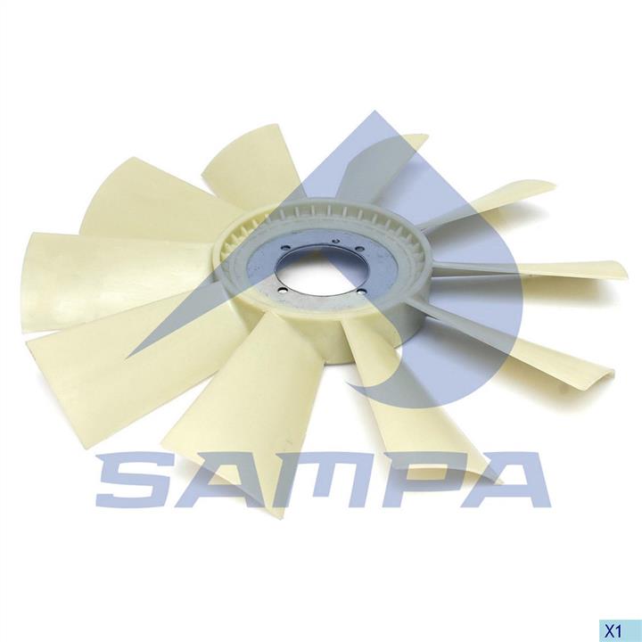 Sampa 021.355 Вентилятор радиатора охлаждения 021355: Отличная цена - Купить в Польше на 2407.PL!