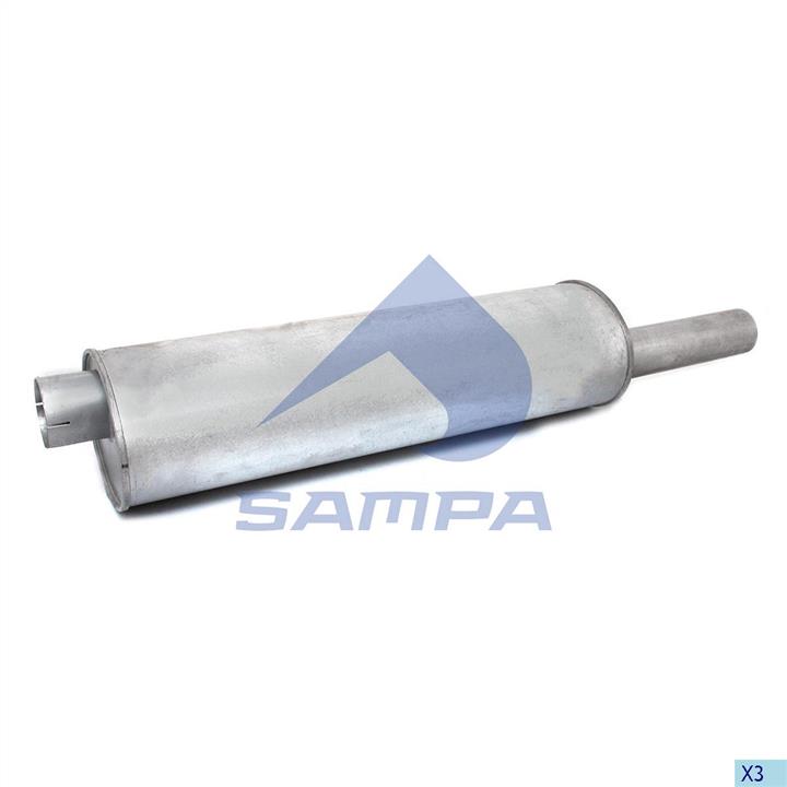 Sampa 021.209 Middle-/End Silencer 021209: Buy near me in Poland at 2407.PL - Good price!