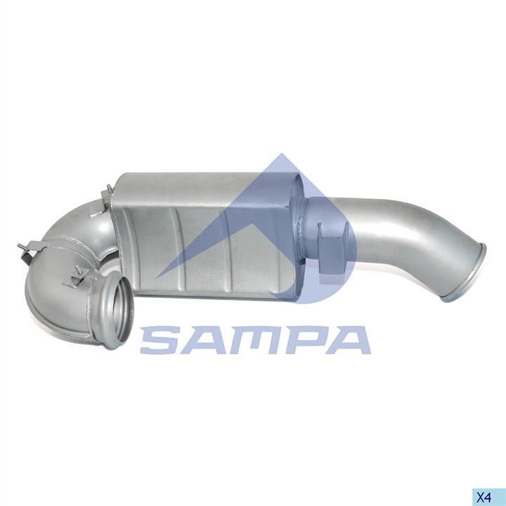 Sampa 032.081 Middle-/End Silencer 032081: Buy near me in Poland at 2407.PL - Good price!