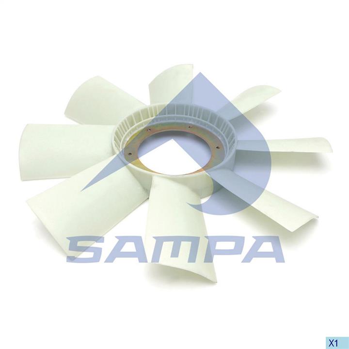 Sampa 021.344 Hub, engine cooling fan wheel 021344: Buy near me in Poland at 2407.PL - Good price!