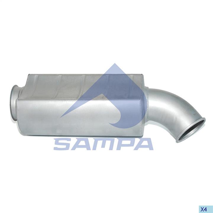 Sampa 031.397 Middle-/End Silencer 031397: Buy near me at 2407.PL in Poland at an Affordable price!