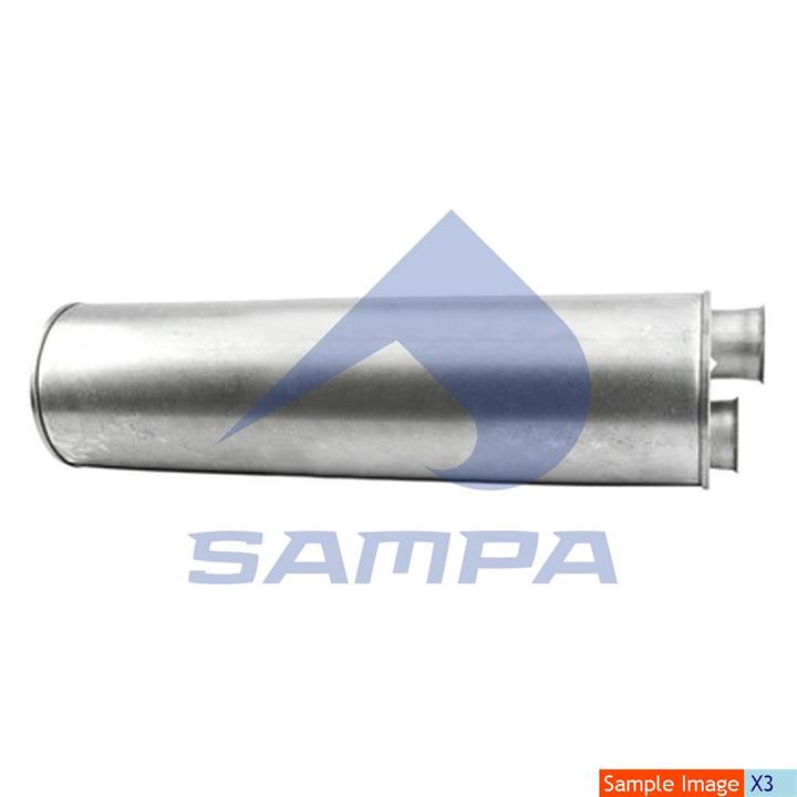 Sampa 032.014 Middle-/End Silencer 032014: Buy near me in Poland at 2407.PL - Good price!