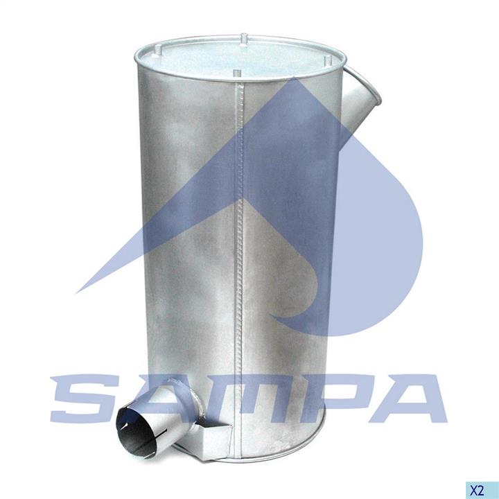 Sampa 061.210 Middle-/End Silencer 061210: Buy near me in Poland at 2407.PL - Good price!