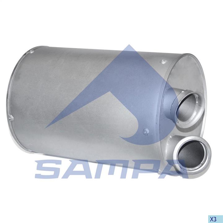 Sampa 050.452 Middle-/End Silencer 050452: Buy near me at 2407.PL in Poland at an Affordable price!