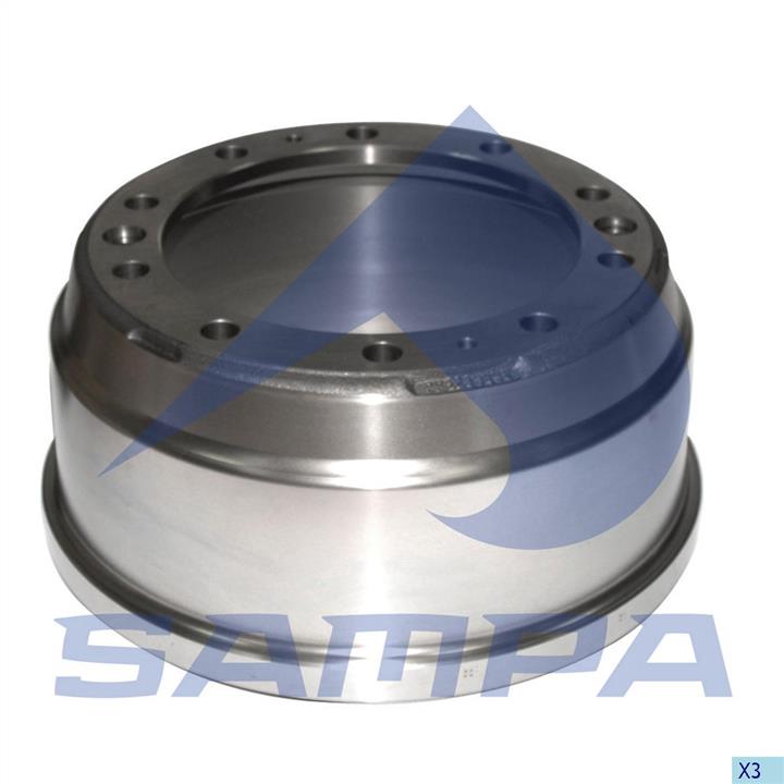 Sampa 050.365 Front brake drum 050365: Buy near me in Poland at 2407.PL - Good price!