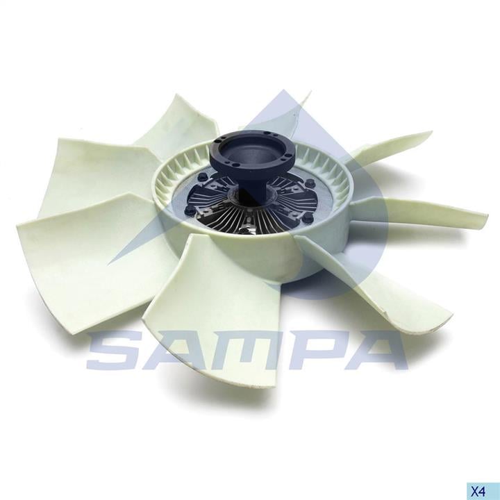 Sampa 033.151 Hub, engine cooling fan wheel 033151: Buy near me in Poland at 2407.PL - Good price!