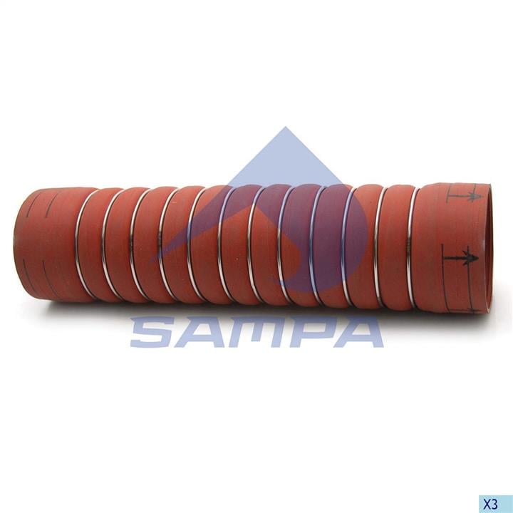 Sampa 050.334 Charger Air Hose 050334: Buy near me in Poland at 2407.PL - Good price!