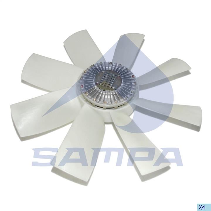Sampa 032.098 Hub, engine cooling fan wheel 032098: Buy near me in Poland at 2407.PL - Good price!