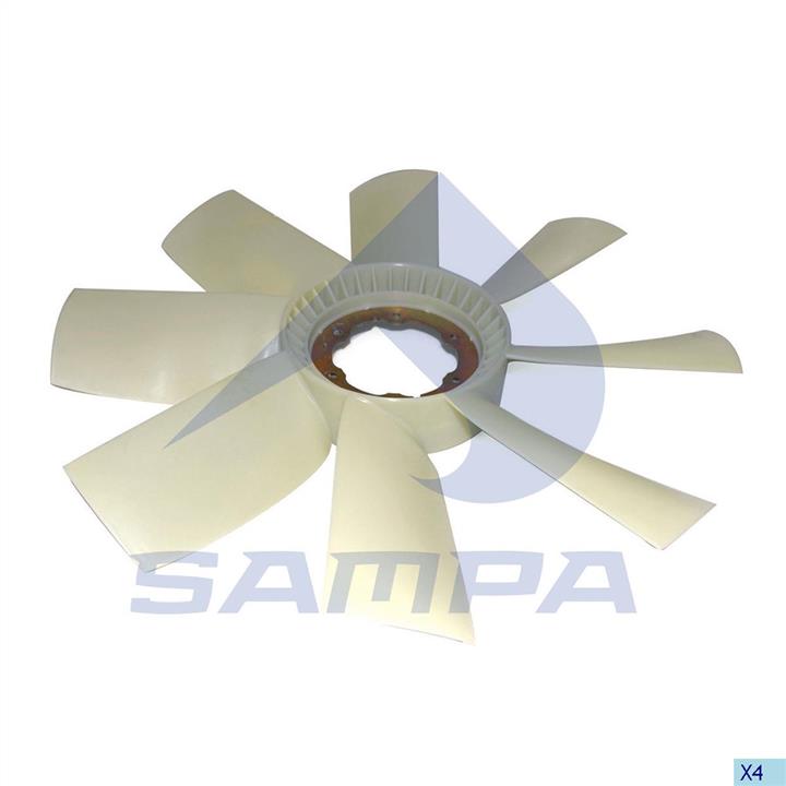 Sampa 032.104 Hub, engine cooling fan wheel 032104: Buy near me in Poland at 2407.PL - Good price!
