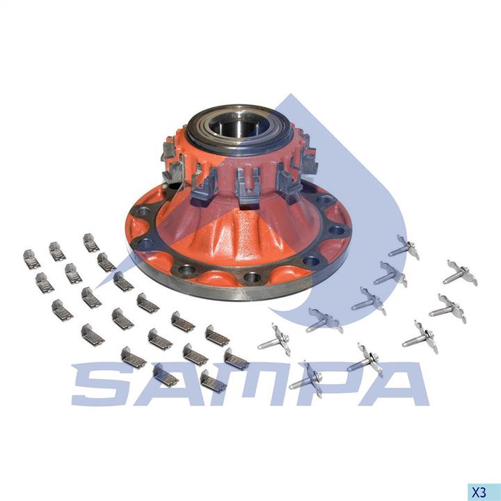 Sampa 051.201 Wheel hub 051201: Buy near me in Poland at 2407.PL - Good price!