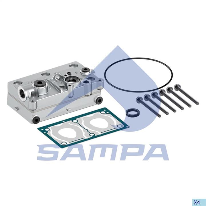 Sampa 094.259 Pneumatic compressor cylinder head 094259: Buy near me in Poland at 2407.PL - Good price!