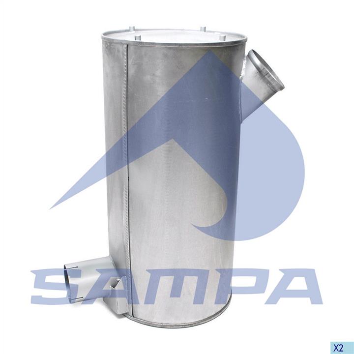 Sampa 060.416 Middle-/End Silencer 060416: Buy near me in Poland at 2407.PL - Good price!